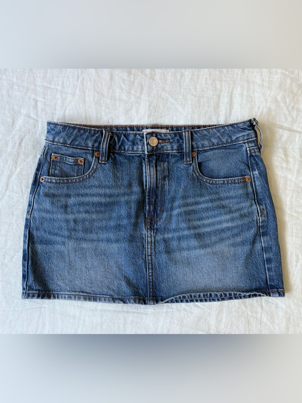 PacSun Women's Bella Denim Mini Skirt!